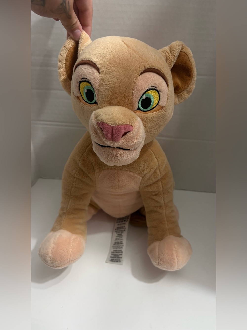 Disney Store Parks Sitting Young Nala Lion King Plush Stuffed Animal 12in Toy